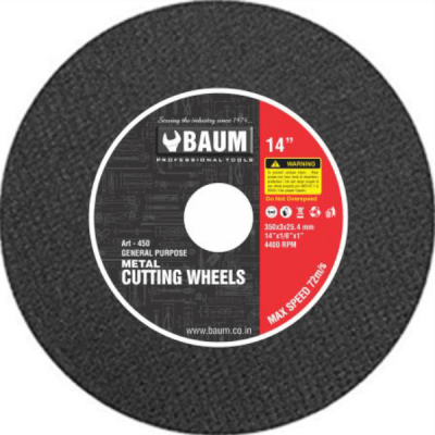 Baum 107x1x16mm Red Cutting Wheel Art-450