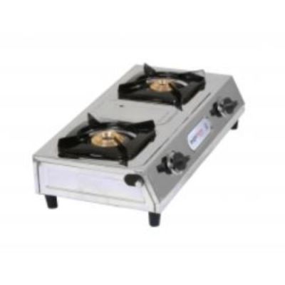 Brightflame 2 burner SS cook top -Vento BF-2BSSV