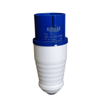 Bharat 220-250v 16A 16AX IP44 5 Pin Plug - B015