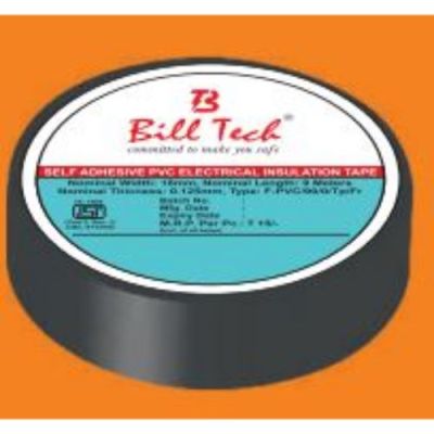 Bill Tech 13 mm Electrical Insulation Tape GTM1509 Black