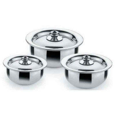 SNB Classic Essentials 3Pcs Set Of Serving Bowl Set-16/18/20cm-C-2