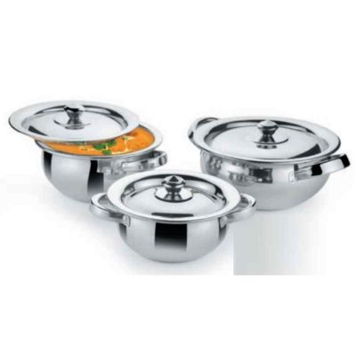 SNB Classic Essentials 3Pcs Set Of Serving Bowl Set With Handle-16/18/20cm-C-3