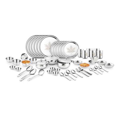 SNB Classic Essentials Maple Stainless Steel Dinner Set 61Pcs-DS-7