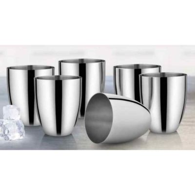 SNB Classic Essentials Lotus Tumbler Set Of 6Pcs Glass-300ml-TWP-1