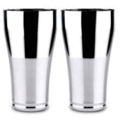 SNB Classic Essentials Lassi Glass Pilsner 9cm Tumbler Set Of 2Pcs-600ml-TWP-5