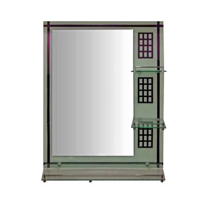 Cera Shelf Mirror 800x600mm-Chrome-B3510146