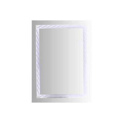Cera LED Mirror With Touch Switch 800x600mm-Chrome-B3530104