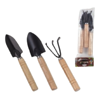 Chhajed Hand Tool Set Of 3-Brown-K802