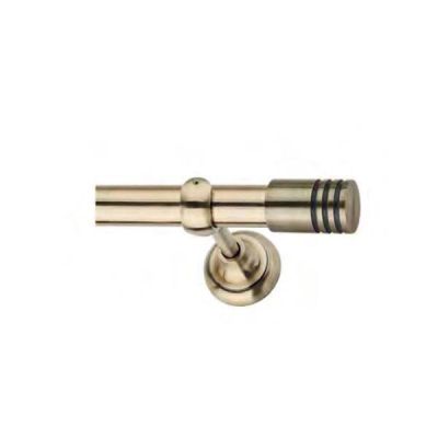 Chitra Hanco Curtain Finials - Antique Brass Finish Per Pair