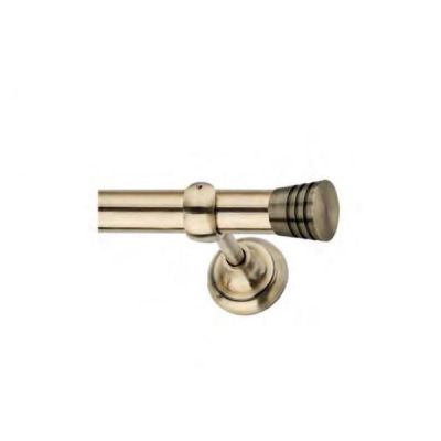 Chitra Pasco Curtain Finials - Antique Brass Finish Per Pair