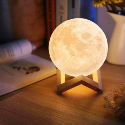 Chronos Large 17CM 3 Color Original 3D Moon Lamp-MNL-3C-L