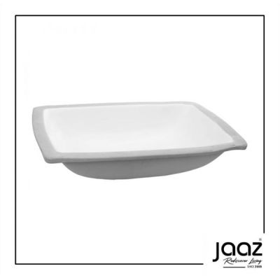 Jaaz Zingel 560x330mm White Counter Basin