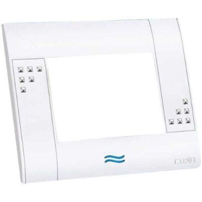 Cona Status Solo Snow White Cover Plate 1m Module Cona-10301
