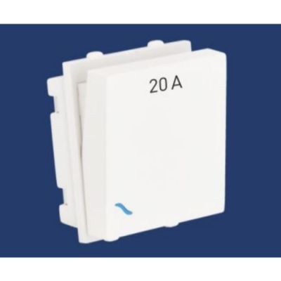 Cona Platinum Dual Switch 1 Way 10A With Indicator 14026