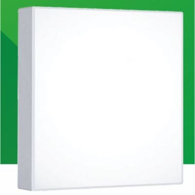 Cona SkyLight Gltiz 6W 95x95x31mm Cool Light Square Frameless Surface Panel Cona-17106