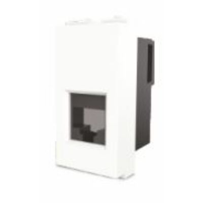 Cona Estella White RJ 11 Socket Cona-18111