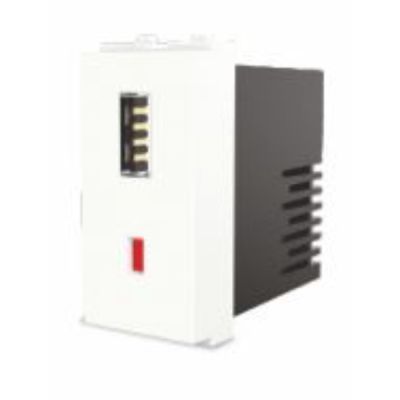Cona Estella White 2.2A USB Charger Cona-18126