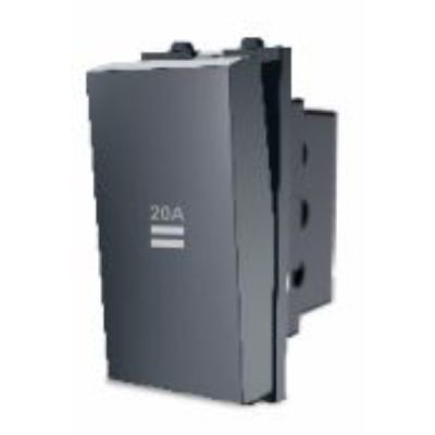 Cona Estella Charcoal Grey 20AX 2Way Switch Cona-19021