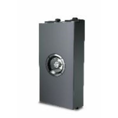 Cona Estella Charcoal Grey T.V Antenna Socket Cona-19106