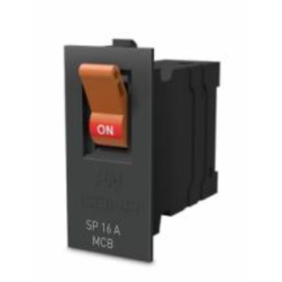 Cona Status Atom Grey 25A SP MCB Cona-22125