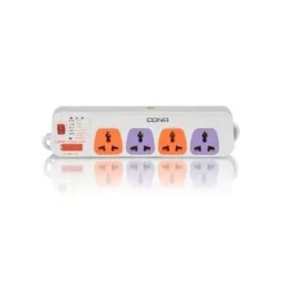 Cona Colour 6A 4x1 1.5 Mtr Power Strip 2636