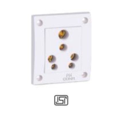 Cona Wawa 6/6A White Universal Socket Cona-9146