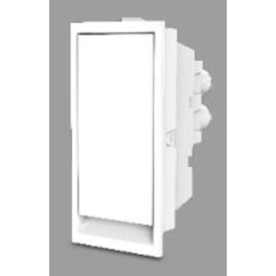 Cona Status 1 Way 6A Sky Blue Flat Switch Cona-9601