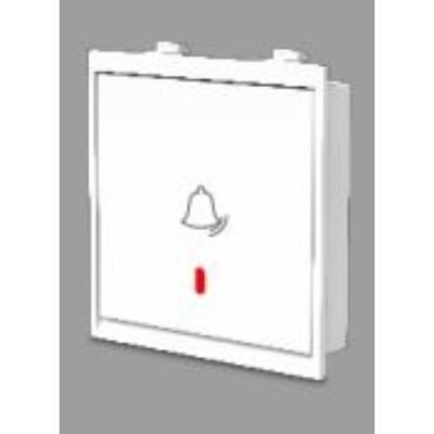 Cona Status 6A Sky Blue Flat Dual Bell Switch with Indicator Cona-9626