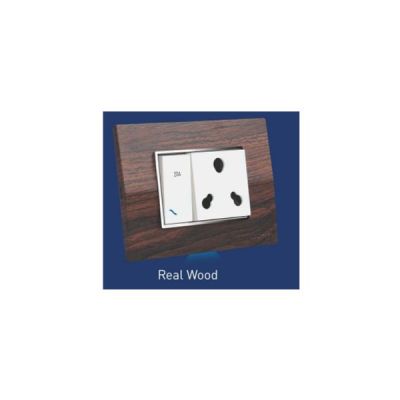 Cona Platinum 8m Sq Real Wood Modular Switch-14409