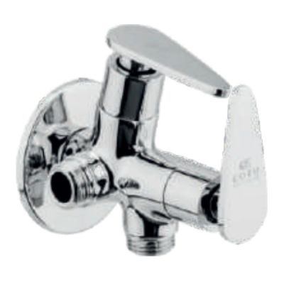 Coto Vectra 2-In-1 Angle Cock With Wall Flange-VEC-106