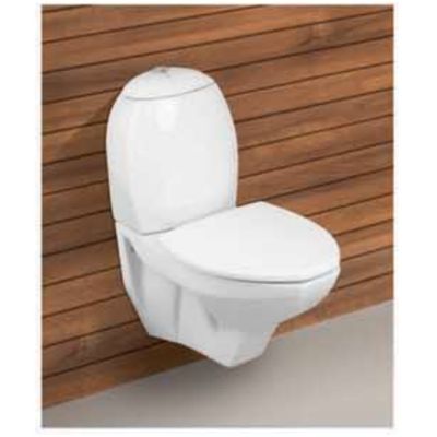 Coto Sane Wall Hung Couple Suit Set Closet With Soft Close Seat Cover-Ivory