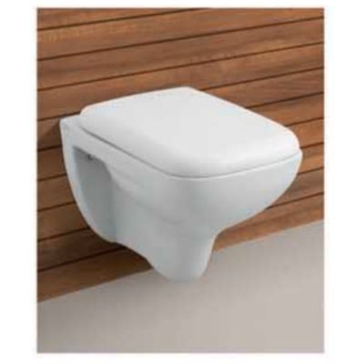 Coto Spartan-Rimless Wall Hung Closet With Soft Close Seat Cover-Ivory