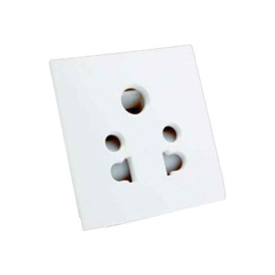 CPL Ellora 6A 2 In 1 Multi Socket With Shutter AC 2Module-240V-CE 203