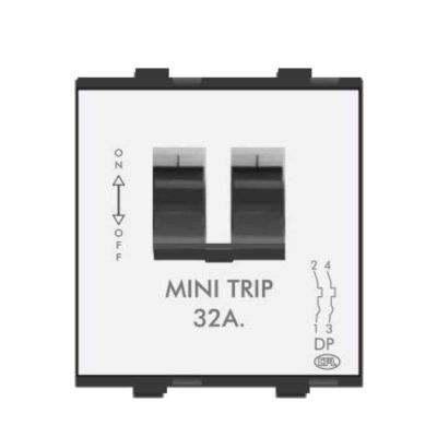 CPL Ellora 25A Double Pole Mini Trip Double Module-CE 408