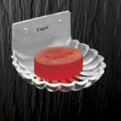 Capri Flora Acrylic Soap Dish-AC-111