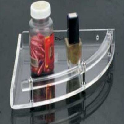 Capri Acrylic 8x8Inch Corner Shelf-AC101B