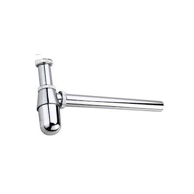 Capri Classic 12Inch Chrome Plated Bottle Trap-AL-09