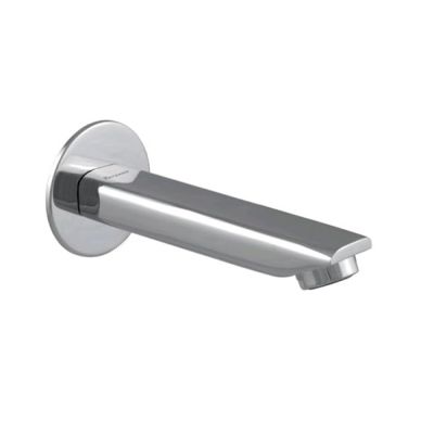 Capri Chrome Plated Square Plain Spout-AL-83