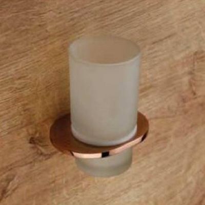 Capri Casper Rose Gold Finish Tumbler Holder-CA-7903