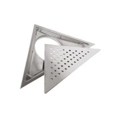 Capri 10x10Inch Stainless Steel Triangular Anti Cockroach Jali-DR-3816