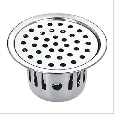 Capri 4Inch Stainless Steel Round Plain Anti Cockroach Jali-GR-1645