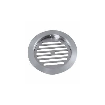 Capri 4Inch Stainless Steel Plain Vertical Round Jali-GR-1661