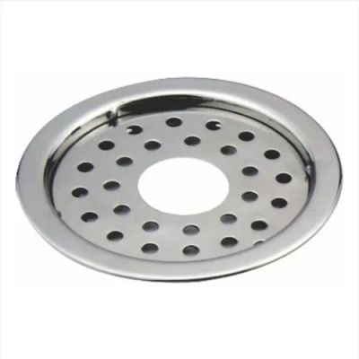 Capri 5Inch Stainless Steel Square Regular Locking Jali with 1 1/4Inch Hole-GR-1678