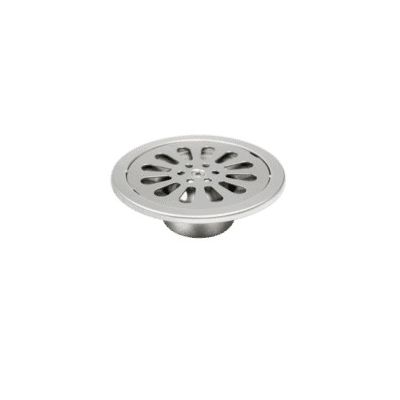 Capri Lotus Plain 5Inch Stainless Steel Round Locking Jali-GR-1683