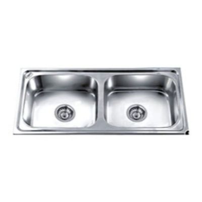 Capri 45x20x9Inch Double Bowl Kitchen Sink-KS-4807