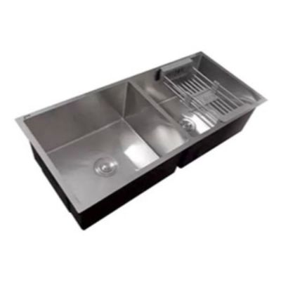 Capri 37x18x10Inch Double Bowl Kitchen Sink-KS-4816