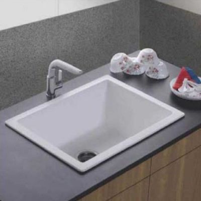 Capri 24x18x8Inch Single Bowl Kitchen Sink-KS-4825