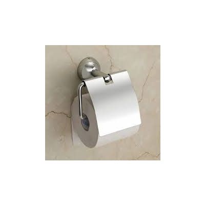 Capri Tatva Silver Stainless Steel Flapper Toilet Paper Holder-TT-7006
