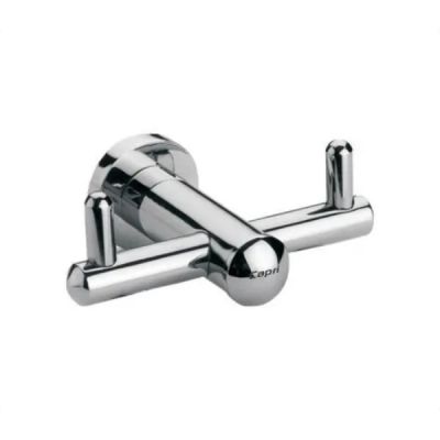 Capri Universal Stainless Steel Double Robe Hook-UN-605