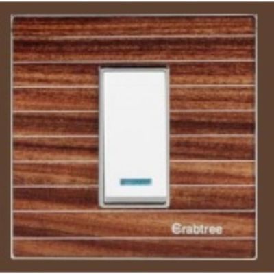 Crabtree Murano Azure 1 M Cover plate Classy Wood ACMPGCDV01